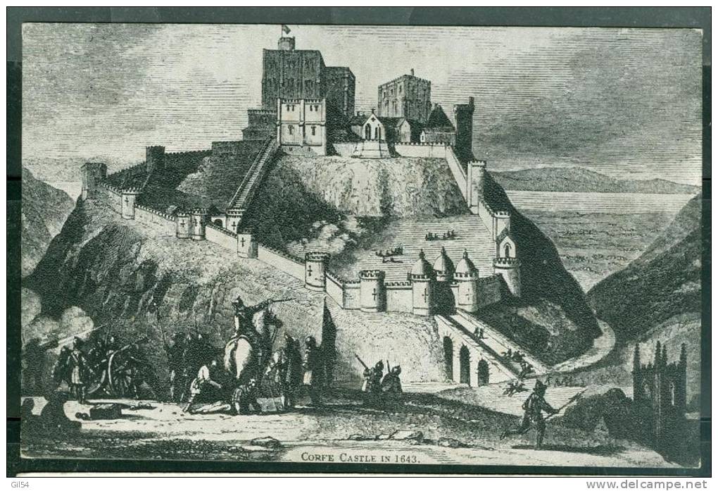 CORFE CASTLE In 1643 - Bci92 - Autres & Non Classés