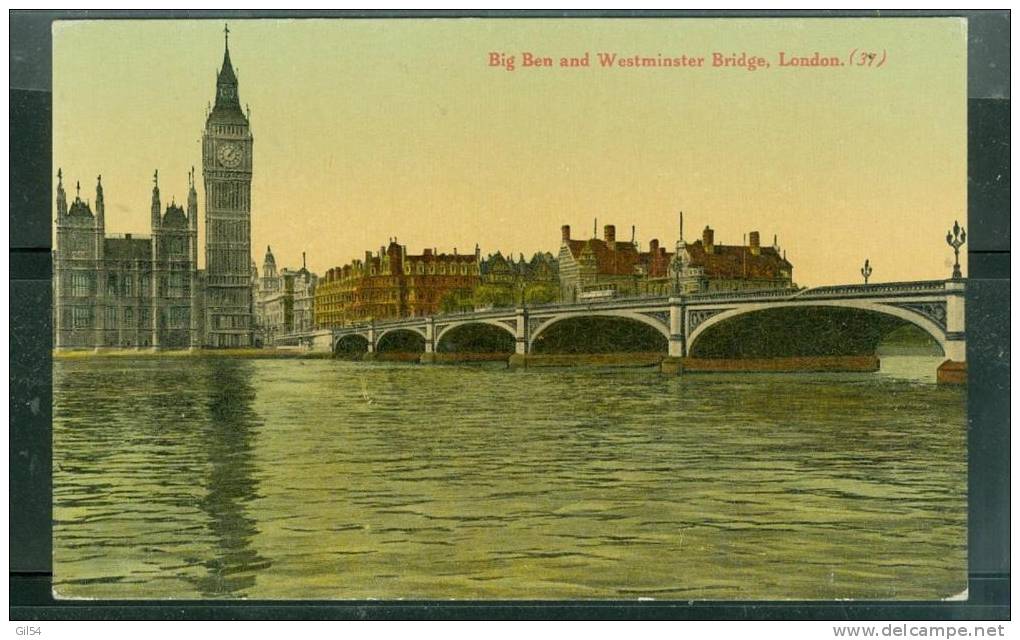 Big Ben And Westminster Bridge - London  - Bci95 - Westminster Abbey