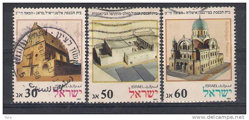 Israel 1987  Ph Nr 1070/2  Sinagogues (a3p20) - Mezquitas Y Sinagogas