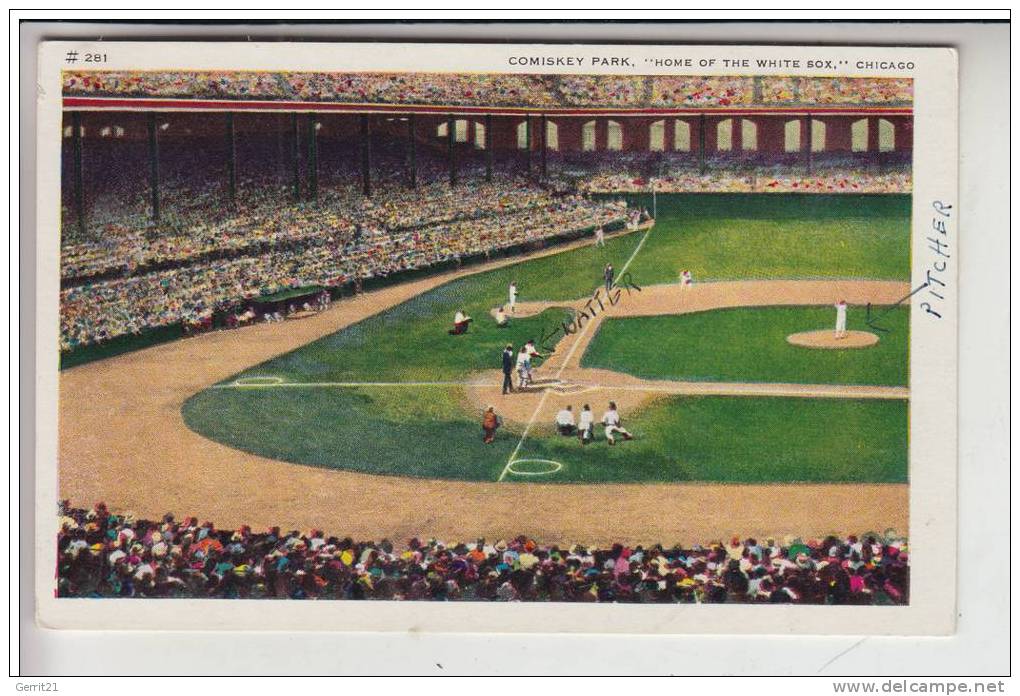 SPORT - BASEBALL, Comiskey Park Chicago, Home Of The White Socks - Baseball