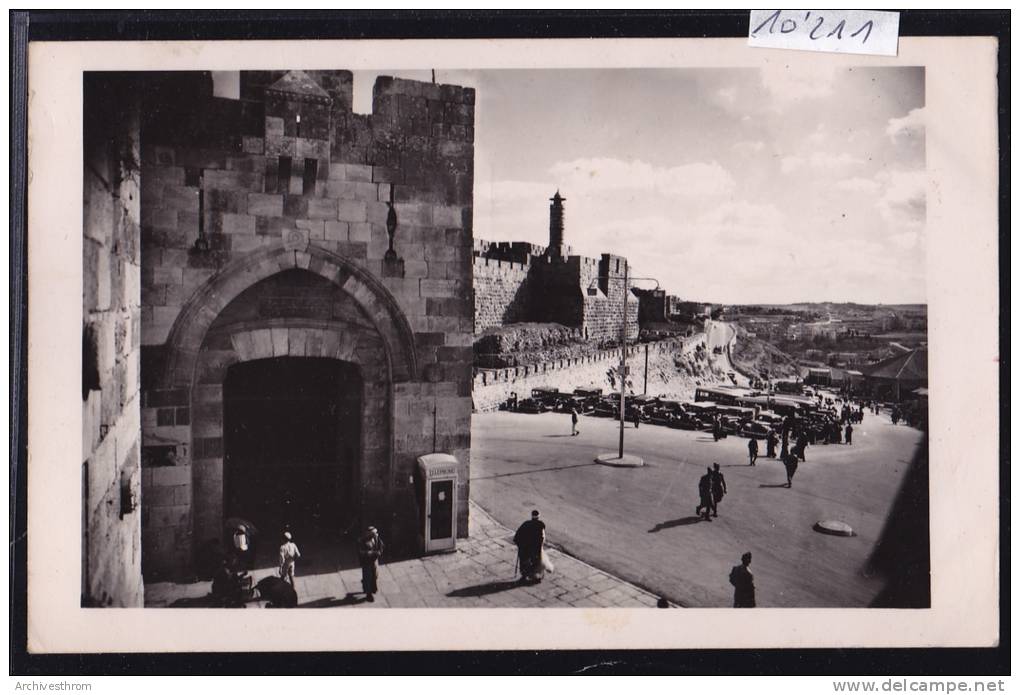 Jérusalem (en Transjordanie - Cars Ca 1930) : Jaffa Gate And David´s Tower (10´211) - Israel