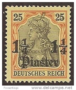 ALEMANIA 1905 (LEVANTE) - Yvert #32 - Mint No Gum (*) - Turquia (oficinas)