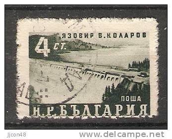 Bulgaria 1952  Vasil Kolarov Dam (o) Mi.813 - Oblitérés