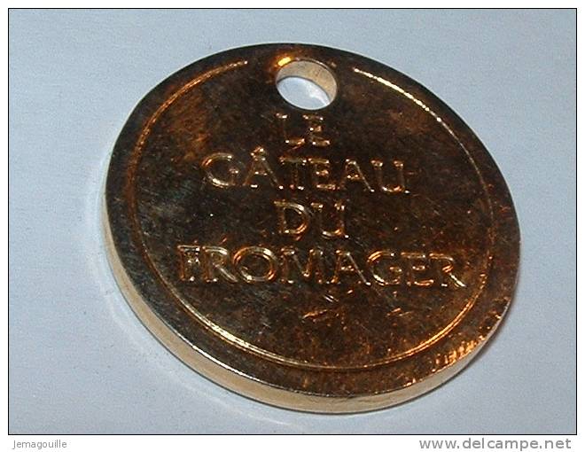 Jeton De Caddies - SAINT AMOUR - LE GATEAU DU FROMAGER - Trolley Token/Shopping Trolley Chip