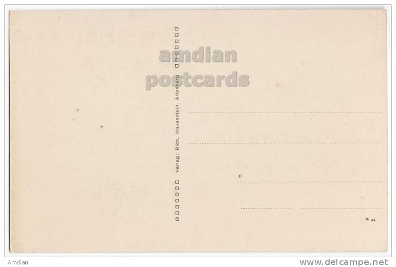 GERMANY  - KOHREN-SAHLIS LEIPZIG SAXONY, GENERAL CITY VIEW - Ca 1910s Vintage Antique Unused Postcrad  [5661] - Kohren-Sahlis