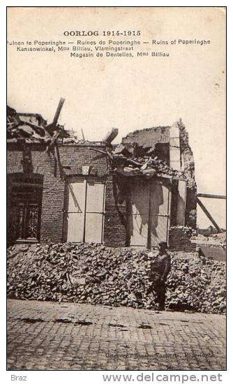 CPA  Poperingme   Oorlog Guerre 14 18 - Poperinge