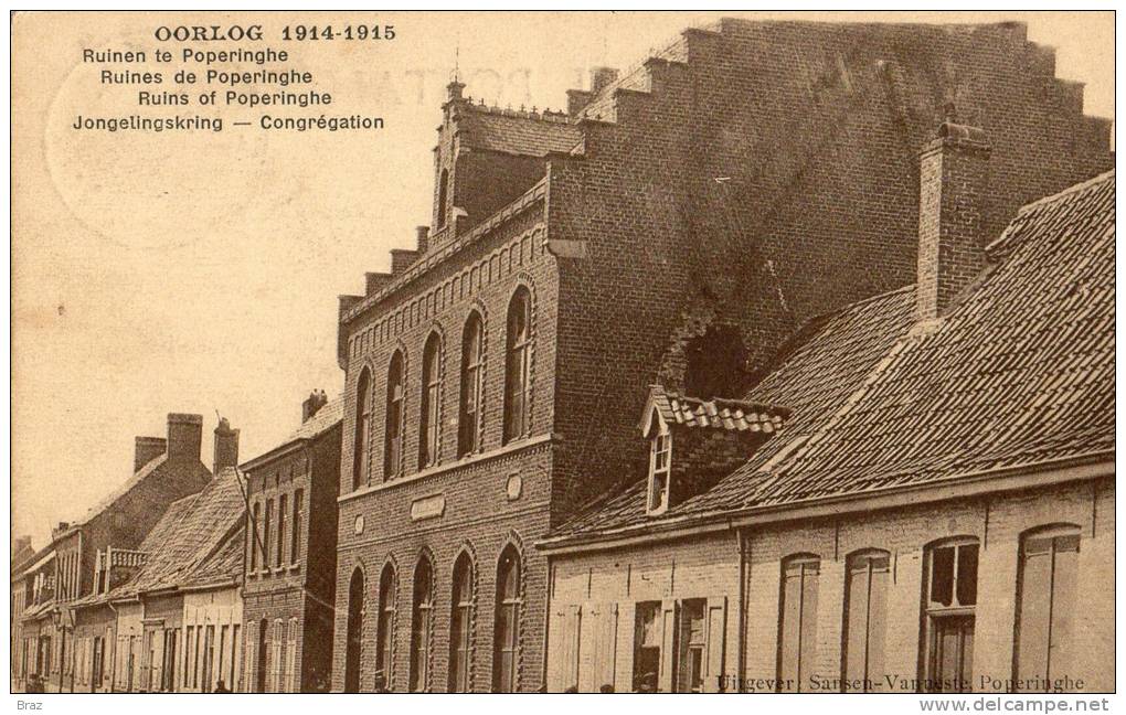 CPA  Poperingme  Oorlog Guerre 14 18 - Poperinge