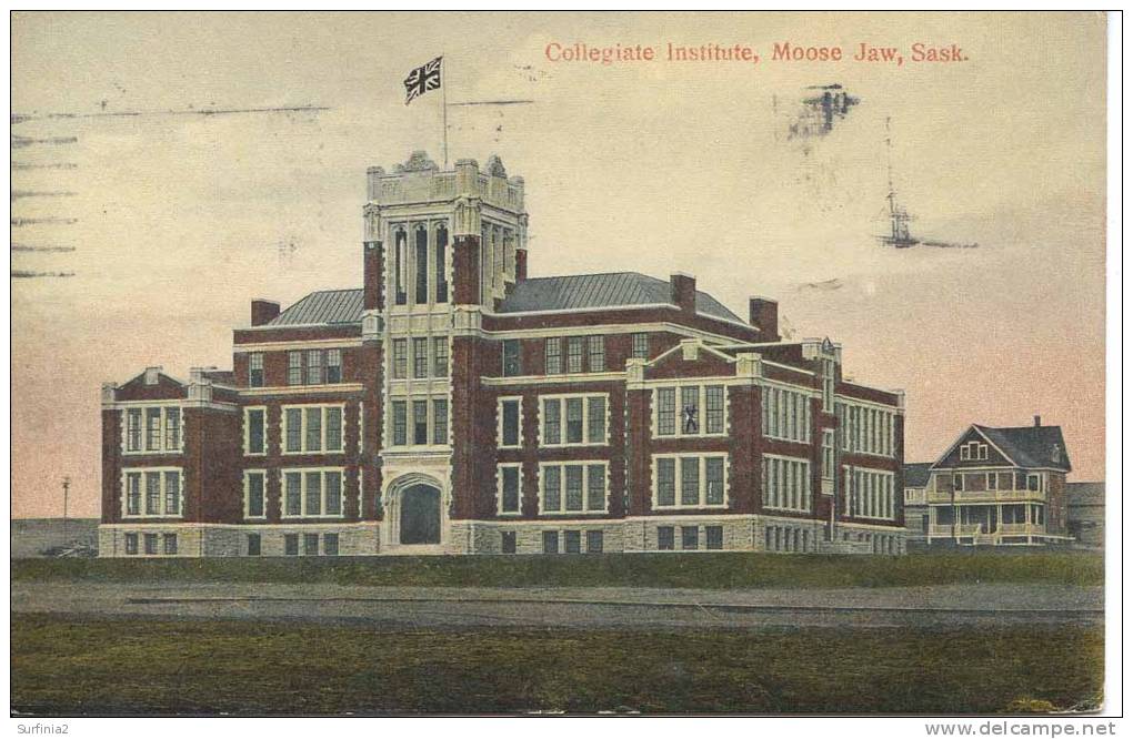 SASKATCHEWAN - MOOSE JAW - COLEGIATE INSTITUTE 1924 - Autres & Non Classés