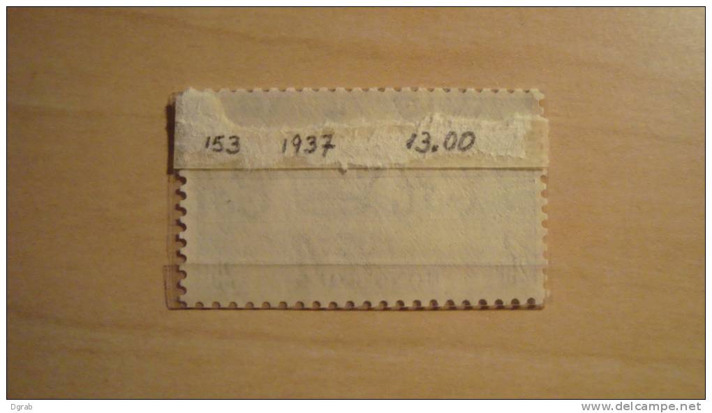 Hong Kong  1937  Scott #153  MH - Unused Stamps