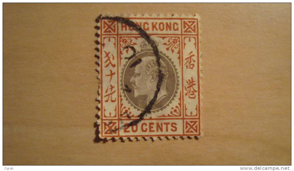 Hong Kong  1904  Scott #97  Used - Oblitérés