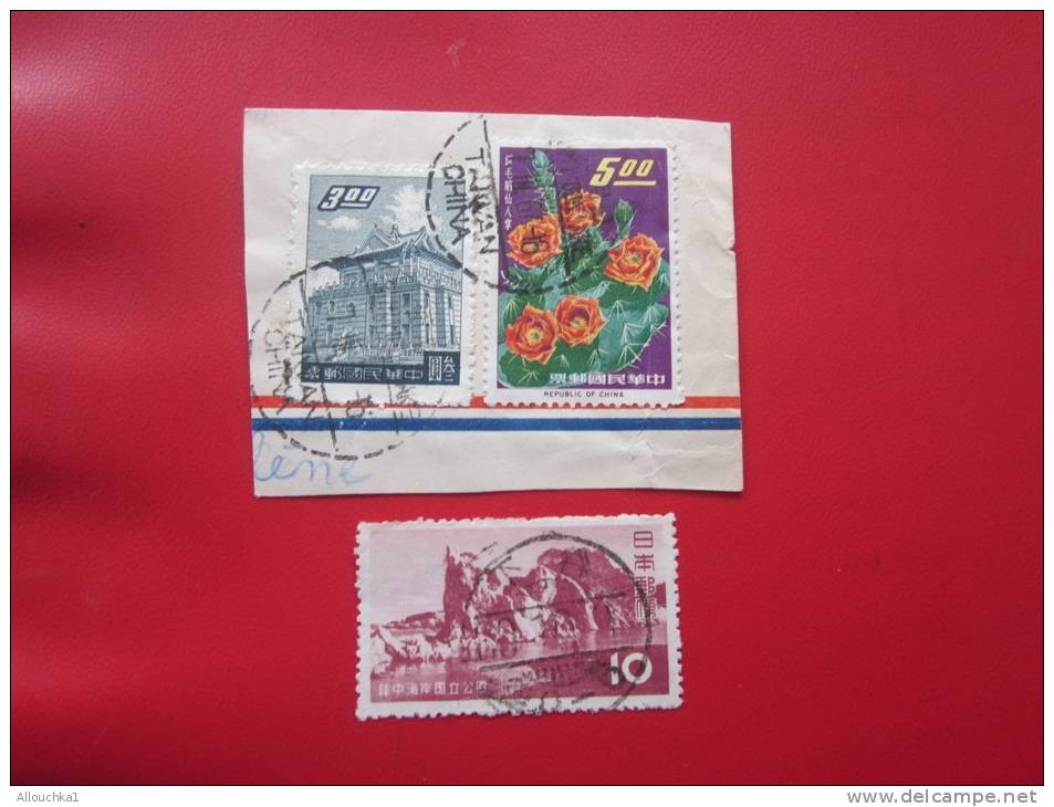 Japon  Nippon   3 Stamps &gt; Asia &gt; Japan &gt; Fleurs &gt; Used Stamps Timbres Oblitérés - Used Stamps