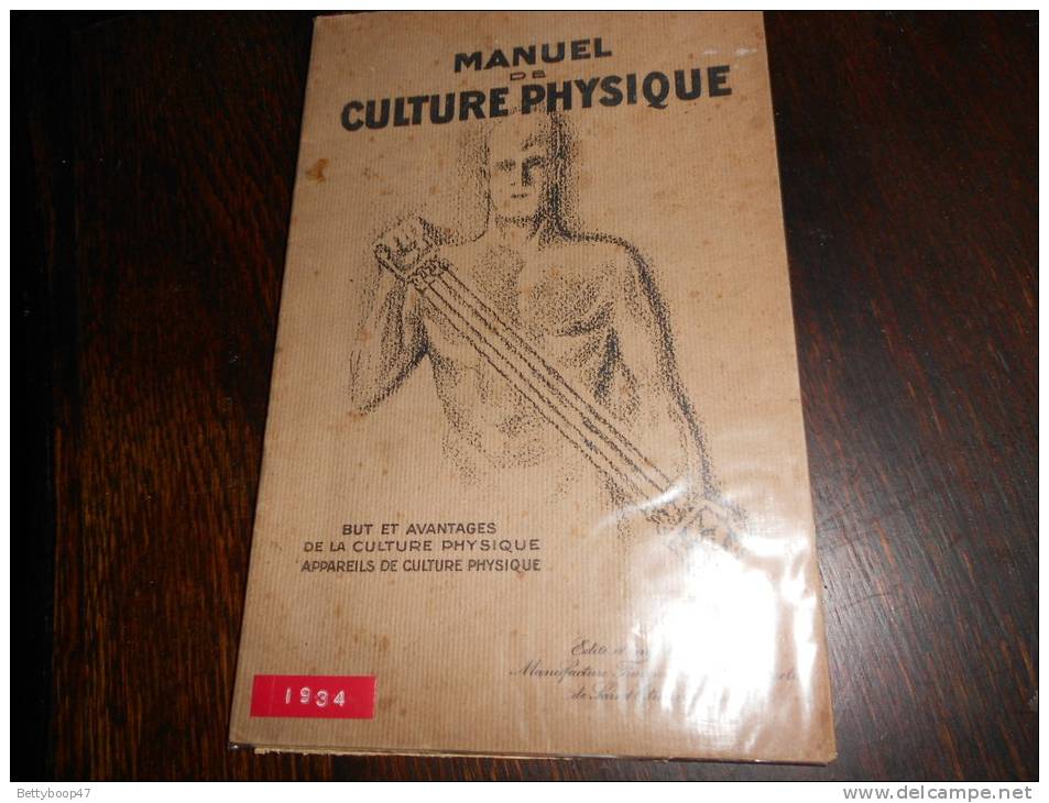 MANUFRANCE :MANUEL DE CULTURE PHYSIQUE1934 - Supplies And Equipment