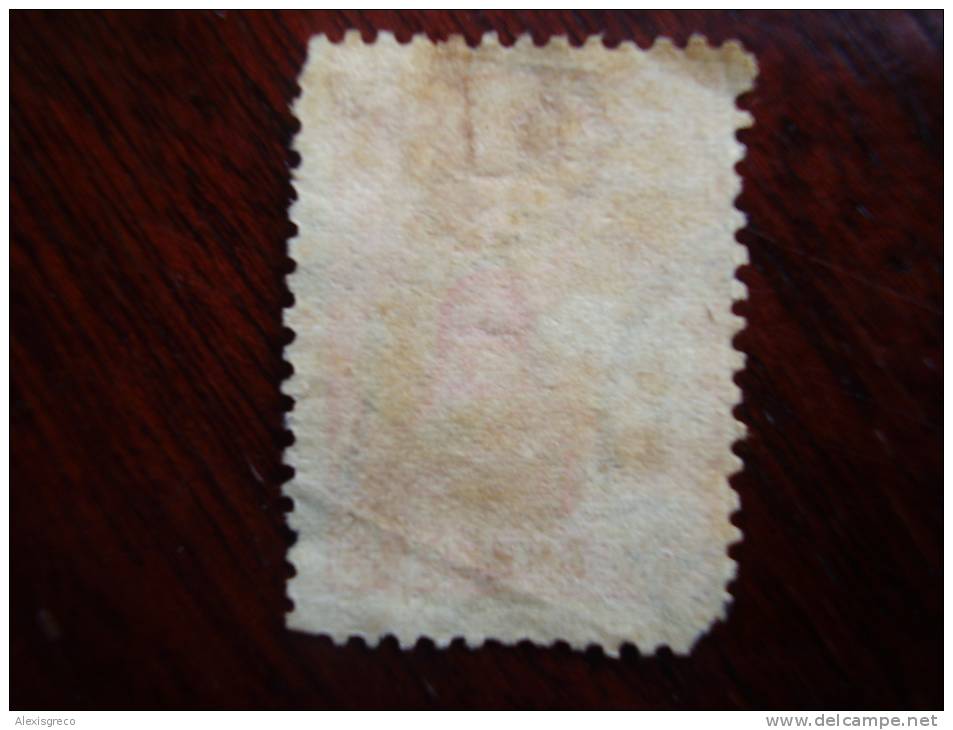 AUSTRALIA 1913 KANGAROO  FOUR PENCE ORANGE/YELLOW  USED. - Used Stamps