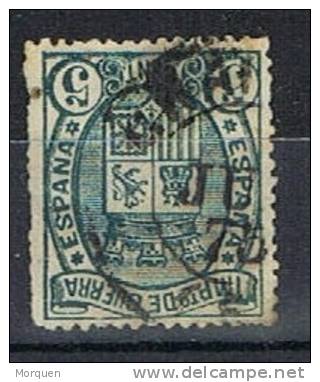 Sello 5 Cts Impuesto Guerra 1875, Fechador GRANADA, Num 154 º - Kriegssteuermarken