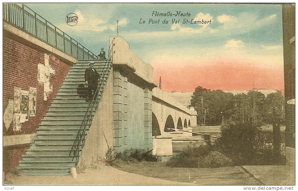 CP De FLEMALLE-HAUTE " Le Pont Du Val-St-Lambert " . - Flémalle