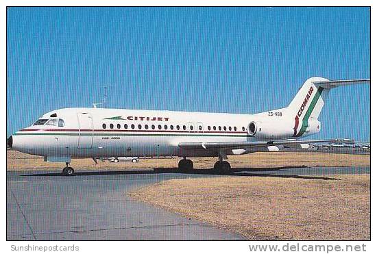 COMAIR CITIJET FOKKER F28 FELLOWSHIP 4000 - 1946-....: Moderne