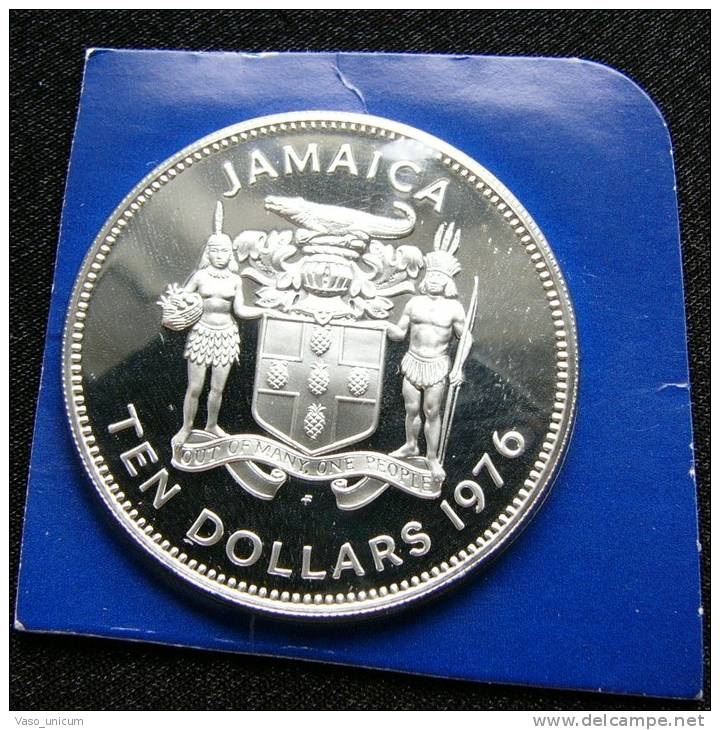 Jamaica 10 $ 1976 Nelson, Sail Ship (from Set) - Jamaique
