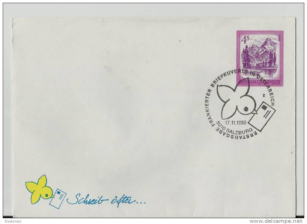 =AT Brife  1980 GS COVER - Briefe