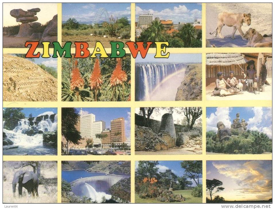 (222) Zimbabwe - Multi Voew - Zimbabwe