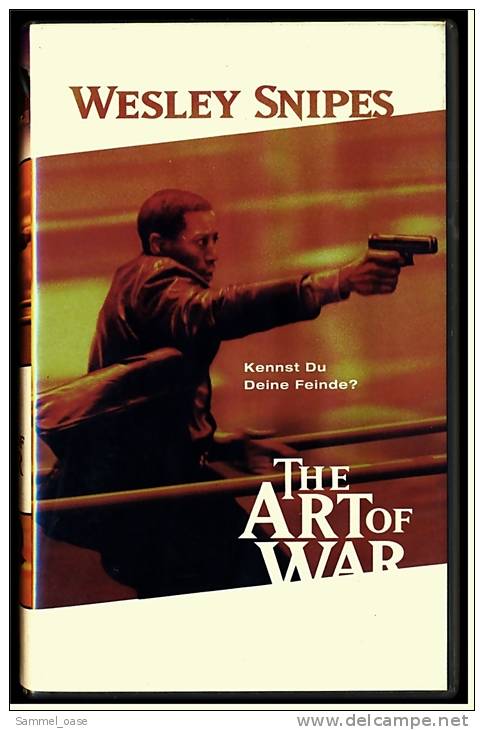 VHS Video Action  -  The Art Of War  -  Kennst Du Deine Feinde?  -  Mit  Donald Sutherland , Wesley Snipes - Von 2001 - Action, Aventure