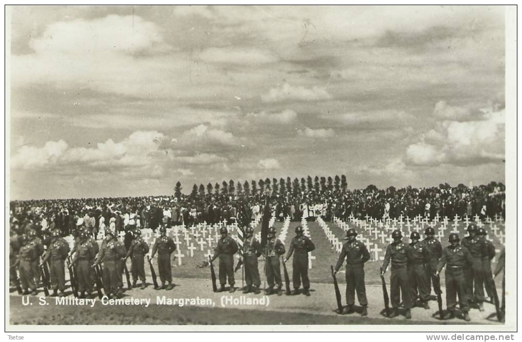 U.S. Milirary Cemetery Margraten - U.S. Soldiers -1955 ( Verso Zien ) - Margraten