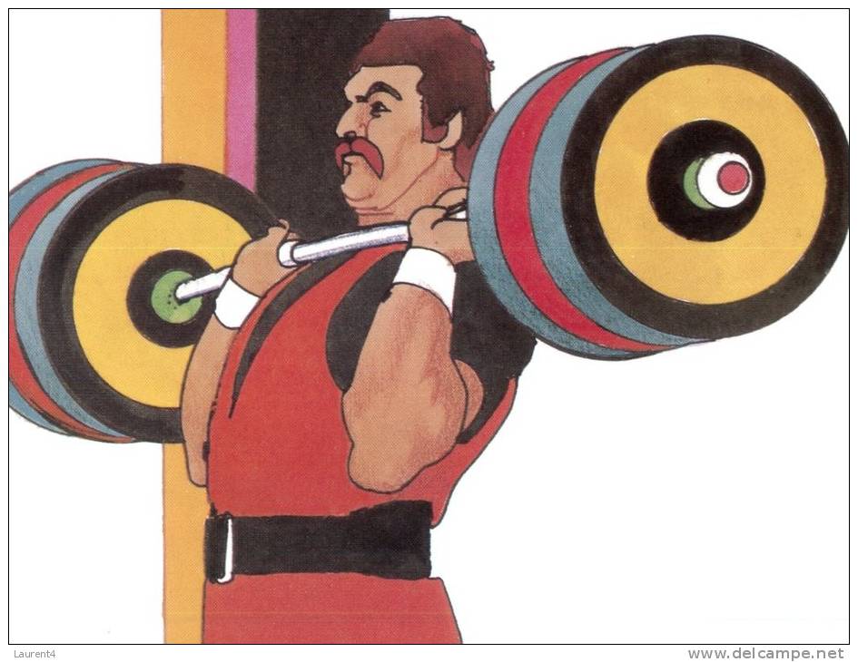 (546) Olympic Games Sport - Weight-lifting - Gewichtheffen