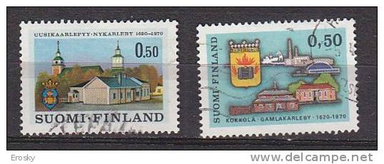 L5454 - FINLANDE FINLAND Yv N°643/44 - Used Stamps