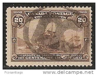 CANADA 1908 - Yvert #92 - VFU - Usati