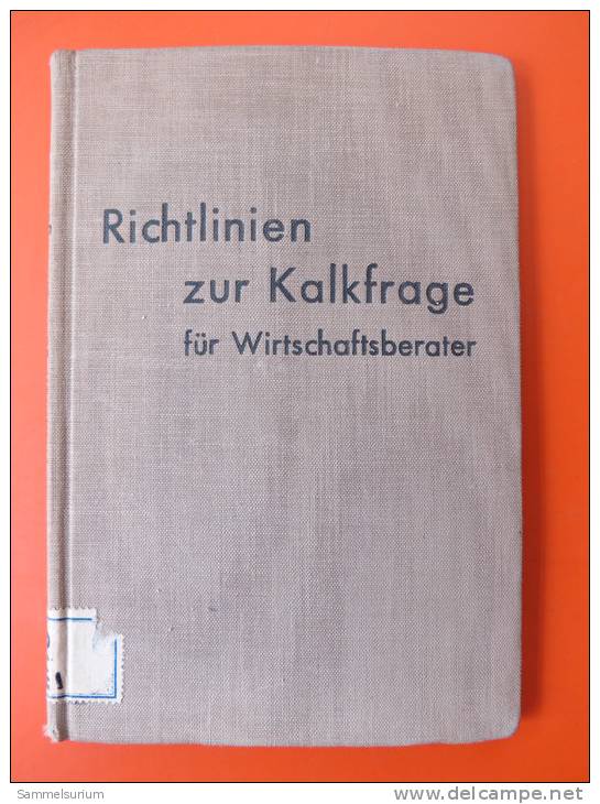 Dr.A.Fruhstorfer/Dr.A.Kaufmann "Richtlinien Zur Kalkfrage" Für Wirtschaftsberater, Um 1934 - Sonstige & Ohne Zuordnung