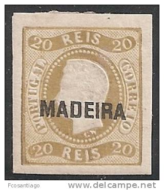 PORTUGAL/MADEIRA 1868 - Yvert #2 - MLH * - Madeira