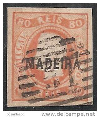 PORTUGAL/MADEIRA 1868 - Yvert #4 - VFU - Madeira