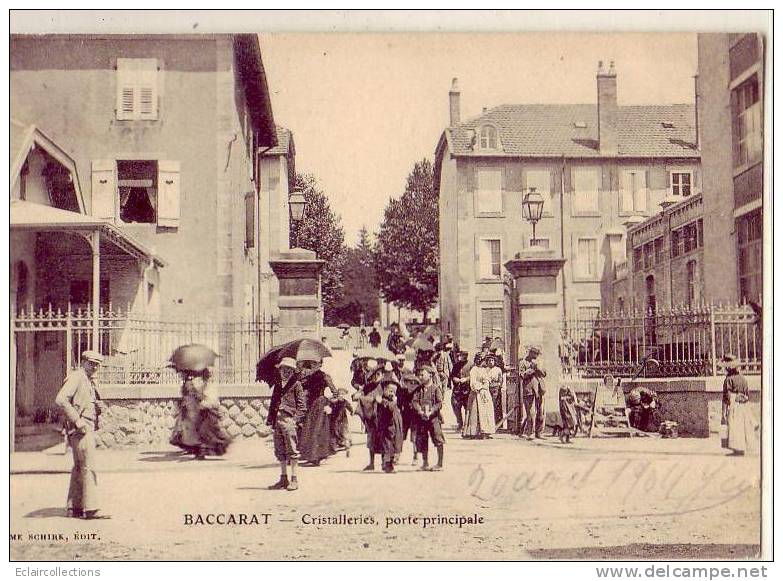 Baccarat   54   Entrée De La Cristallerie - Baccarat