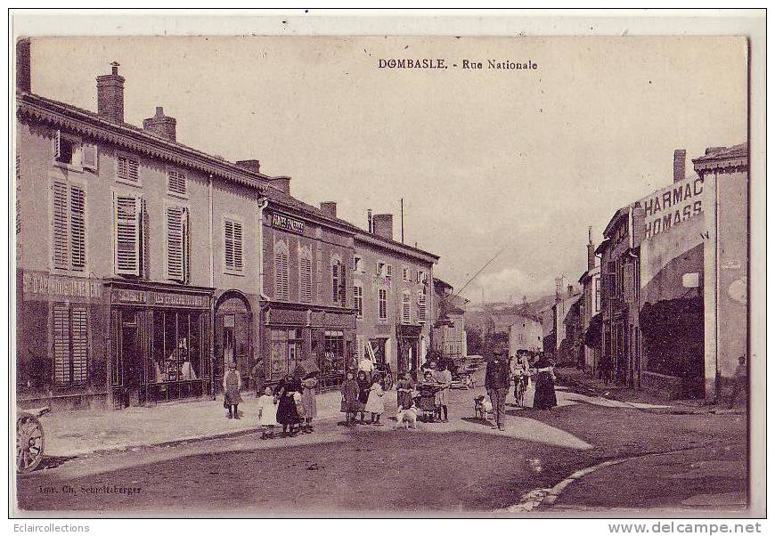 Dombasle Sur Meurthe  54  Rue Nationale - Autres & Non Classés