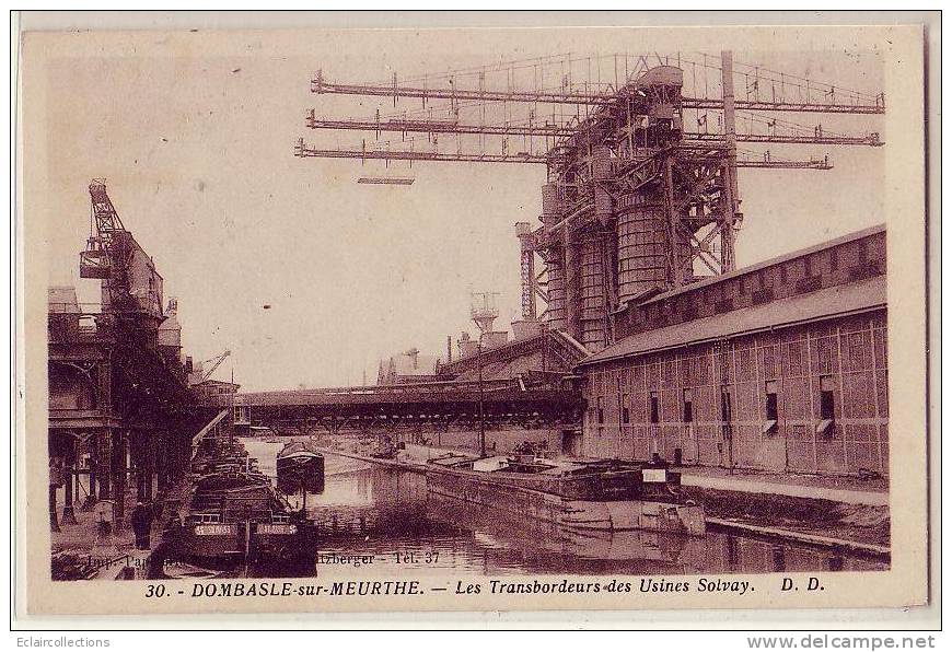 Dombasle Sur Meurthe  54  Usine Solvay - Other & Unclassified