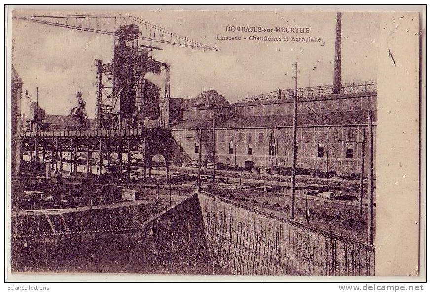 Dombasle Sur Meurthe  54  Usine Solvay - Autres & Non Classés