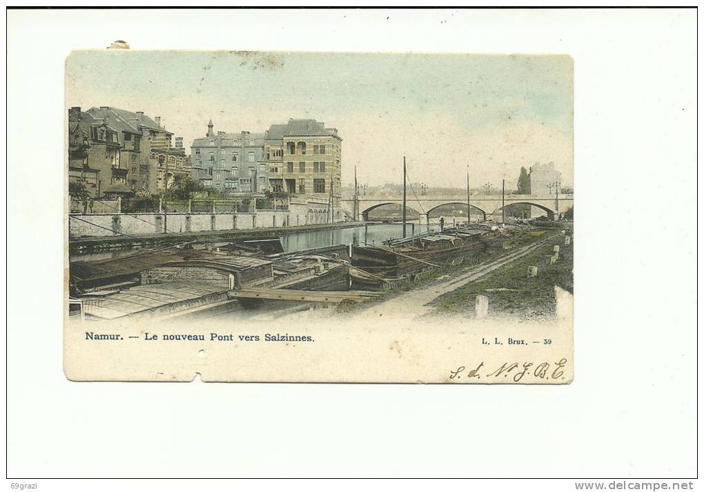 Namur Le Nouveau Pont Vers Salzinnes ( Etat Voir Scans ) - Namur