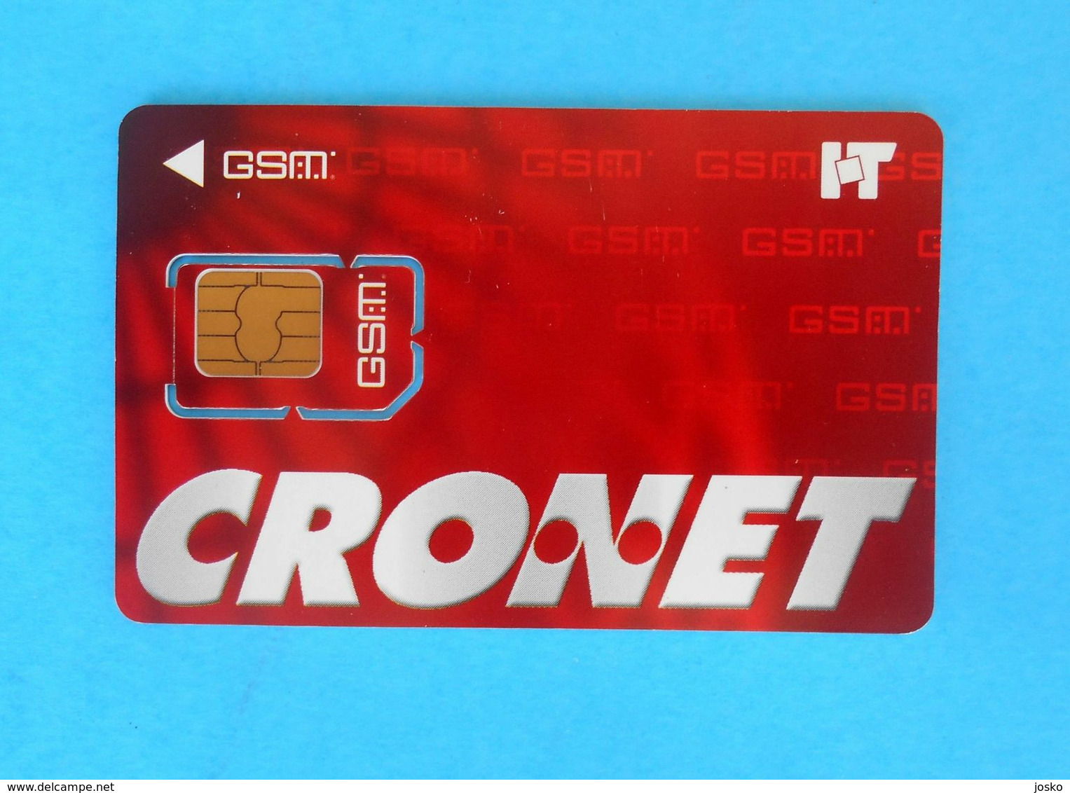 HT CRONET - Croatia GSM SIM Card With Chip - Old And Rare Issue * MINT CARD - NEVER USED * Hrvatski Telekom - Kroatien