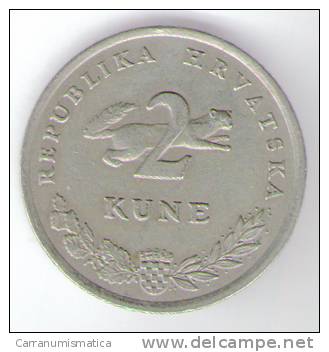 CROAZIA 2 KUNE 1993 - Kroatien