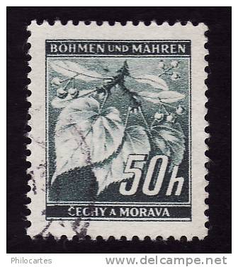 Bohême Et Moravie  1939  - YT 43  - Oblitéré - Used Stamps