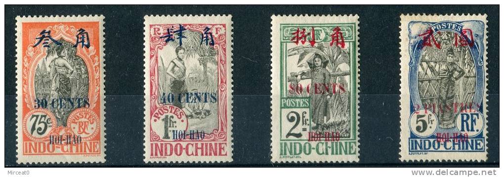 HOI-HAO  1919  MH   /  YVERT N° 78/81  -  4 VAL. - Other & Unclassified