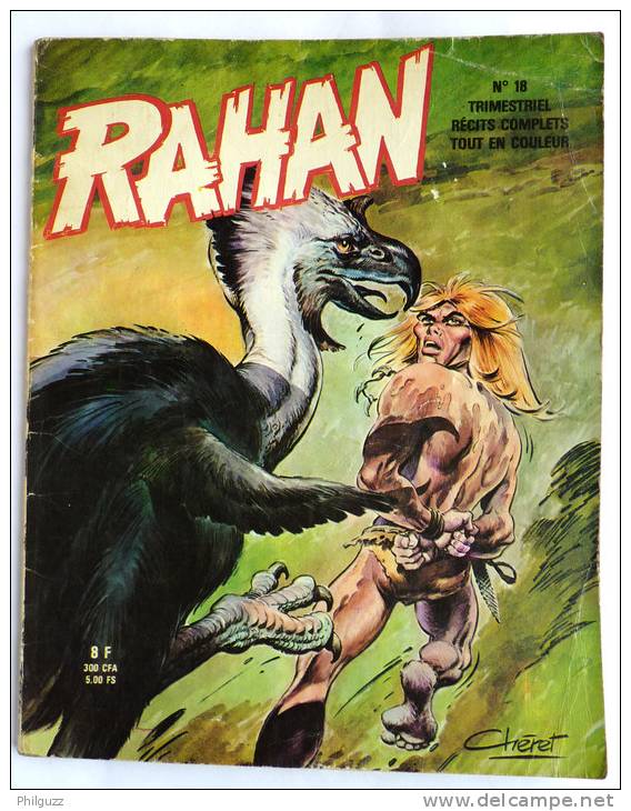 ALBUM BANDE DESSINEE RAHAN - éd Vaillant 1ère Série N° 18 - 1976 (1) - Rahan