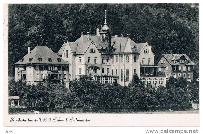 Bad Soden Bei Salmunster  Kinderheilanstalt - Bad Soden