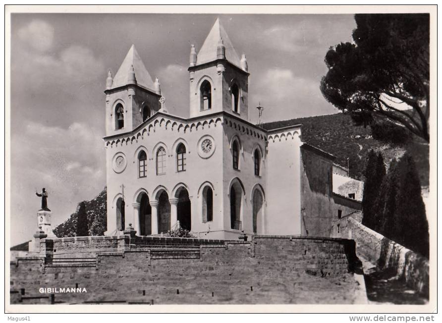 GIBILMANNA (PALERMO) - IL SANTUARIO - VG 1952 - Palermo