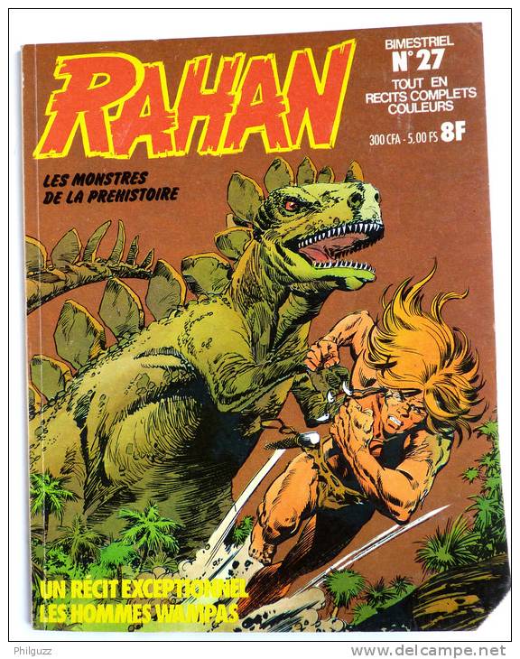 ALBUM BANDE DESSINEE RAHAN - éd Vaillant 1ère Série N° 27 - 1977 (1) - Rahan