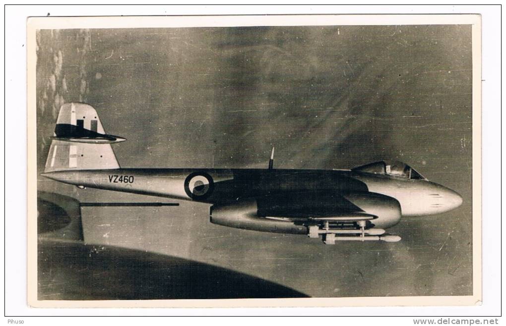 VT-215  GLOSTER  METEOR ( RAF VZ460) ( RPPC) - 1946-....: Moderne