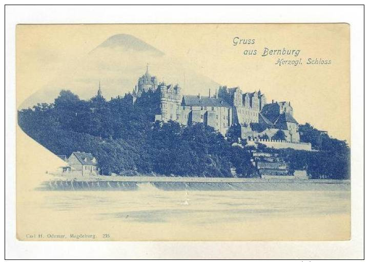 Herzogl, Schloss, Gruss Aus Bernburg, Germany, 1900-1910s - Bernburg (Saale)