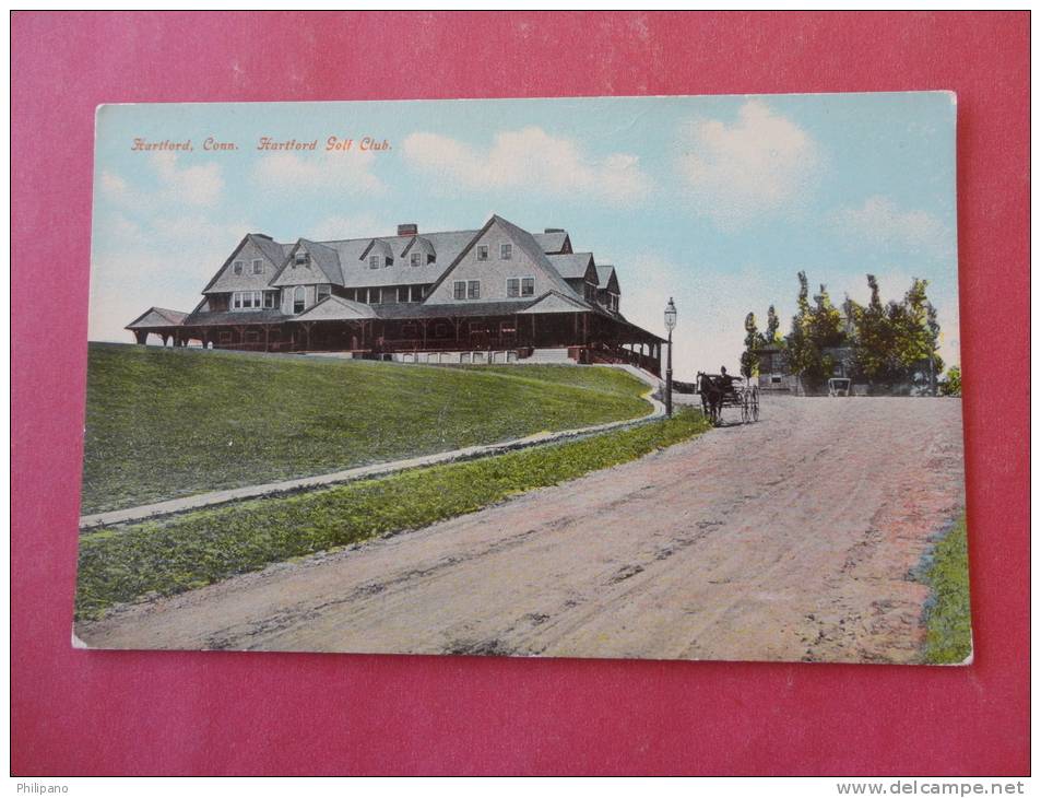 Hartford, CT--Hartford Golf Club--not Mailed--Ref PJ -102 - Hartford