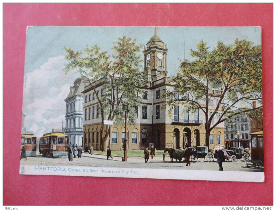 Hartford, CT--Old State House (now City Hall)--not Mailed--Ref PJ -102 - Hartford