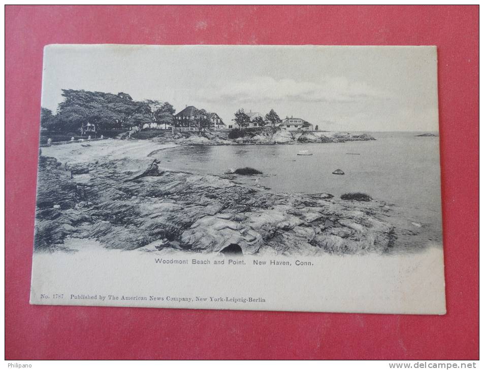 New Haven, CT--Woodmont Beach And Point--not Mailed--Ref PJ -102 - New Haven