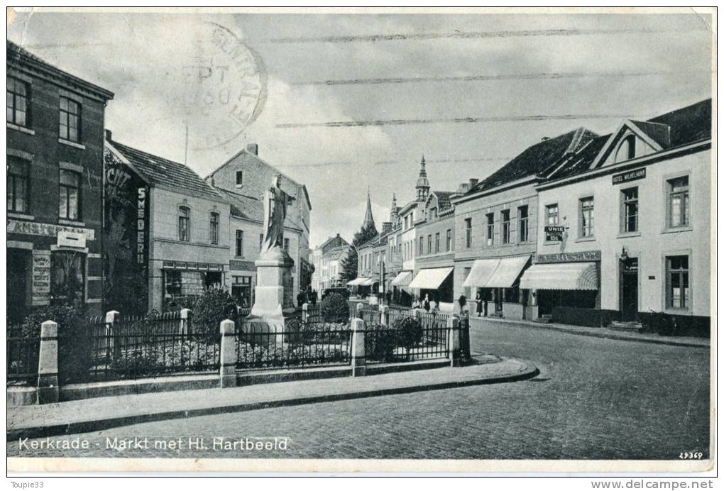 Kerkrade Markt Met HL Hartbeeld - Kerkrade